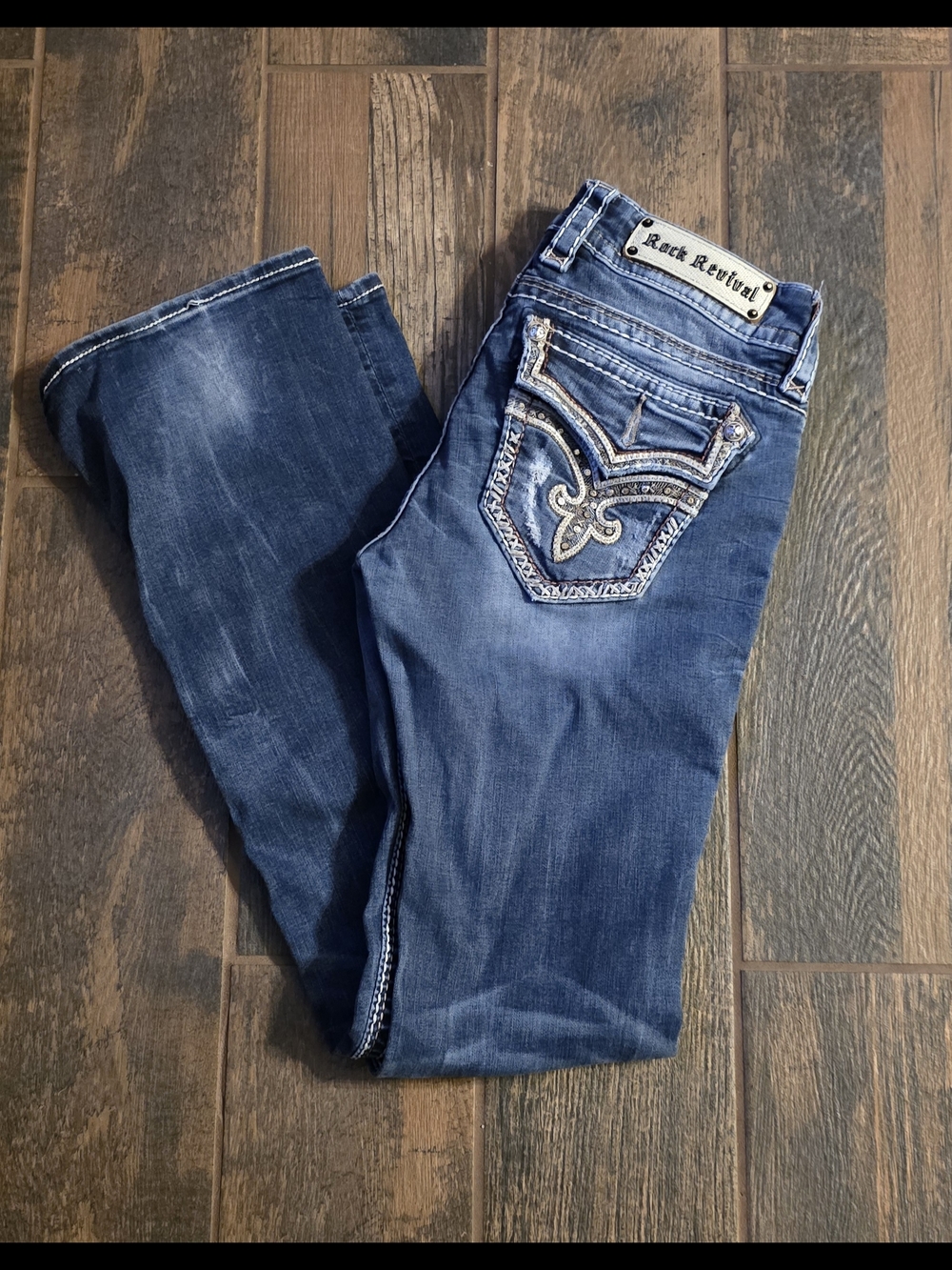 Women's Rock Revival Tibbie Boot Cut Jeans Size 28